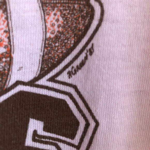 1987 Vintage Pink Reno Casino Souvenir T-Shirt - Picture 7 of 7